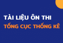 Tài liệu ôn thi Tổng cục Thống kê năm 2022 có đáp án