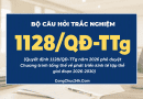 câu hỏi trắc nghiệm Quyết định 1128/QĐ-TTg năm 2026