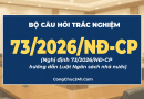 trắc nghiệm Nghị định 732026NÐ-CP