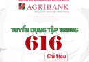 Ngân hàng nông nghiệp Agribank tuyển dụng tập trung đợt 1 năm 2022