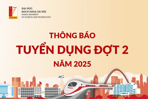Đại học Bách khoa tuyển dụng viên chức đợt 2 năm 2025